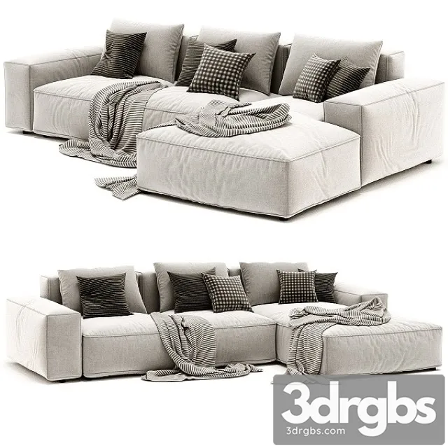 Jesse Daniel Chaise Longue Sofa 3dsmax Download