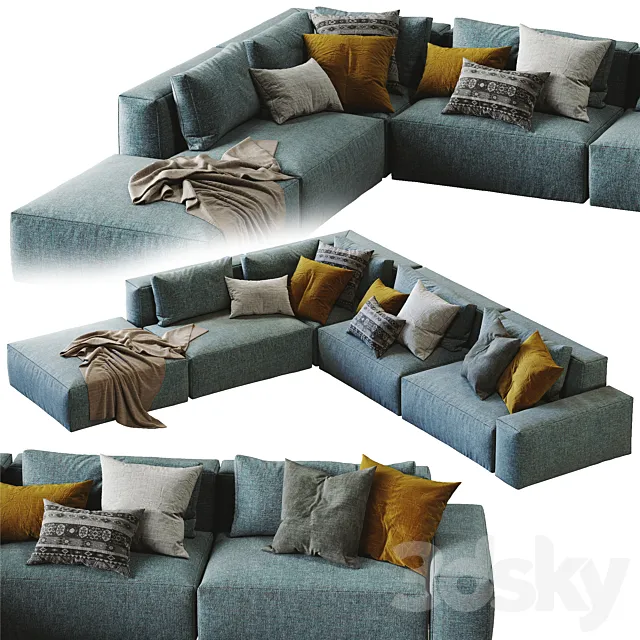 Jesse sofa Daniel 5 3ds Max