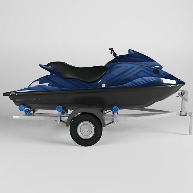 Jet ski 3DS Max Model