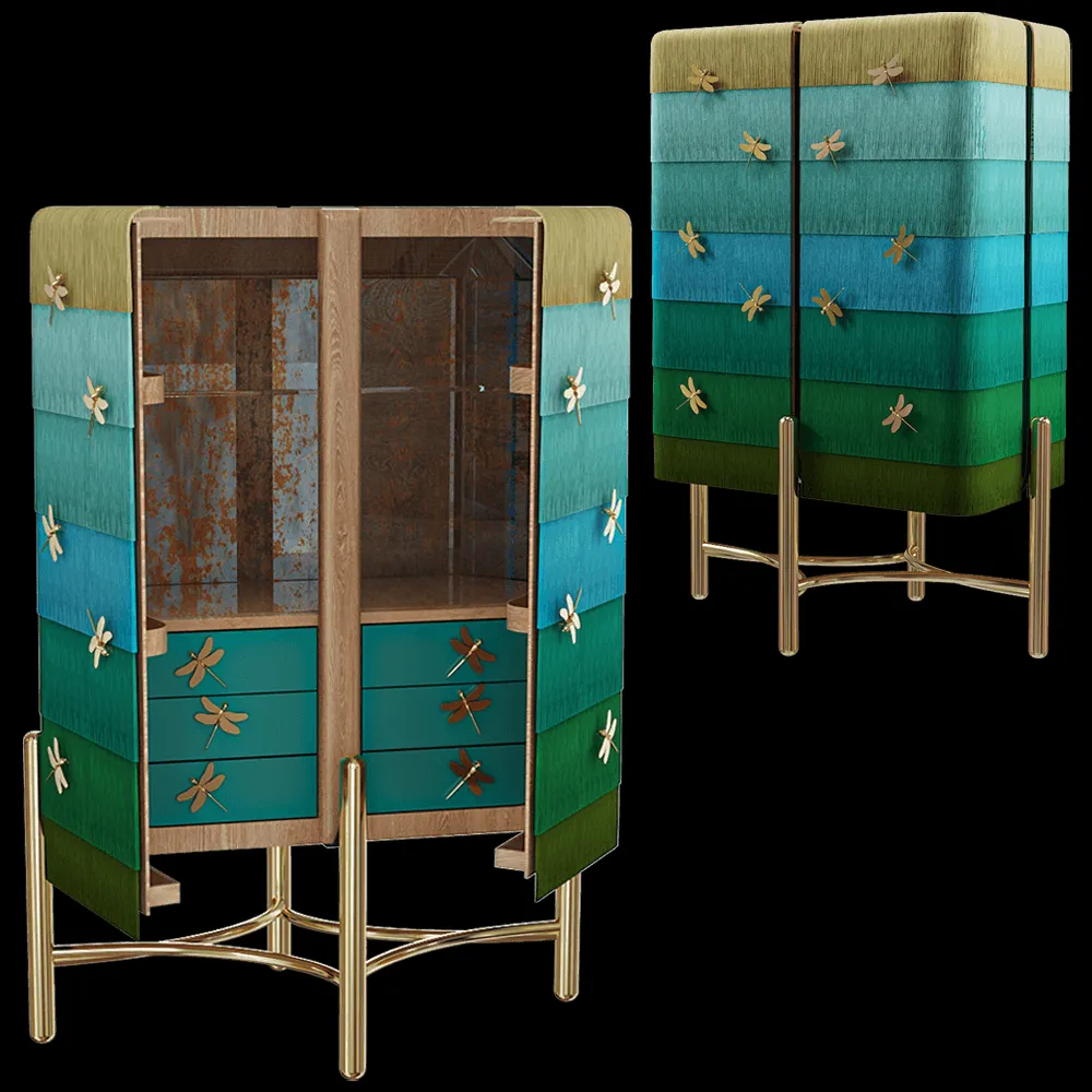 Jetclass – Bar cabinet Folk JFK214 3ds Max