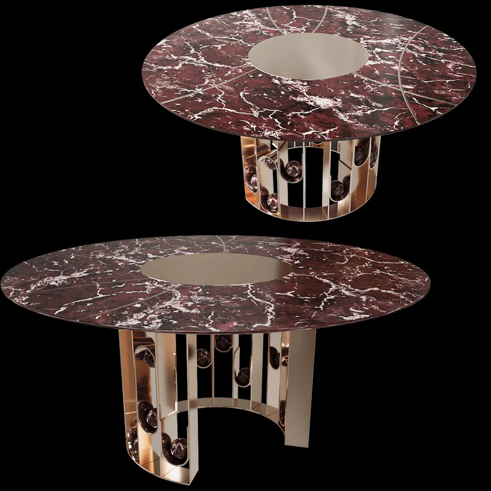 Jetclass – Dining table Groove JGO201 3ds Max