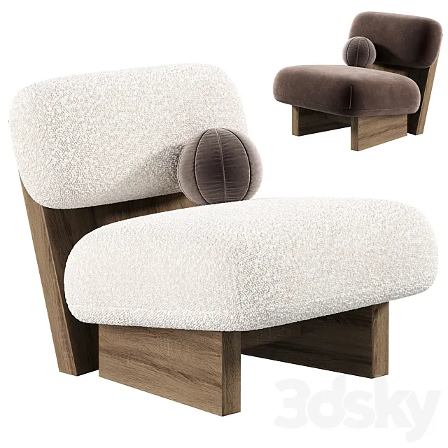 Jia Chair by Gabriel Abraham 3ds Max