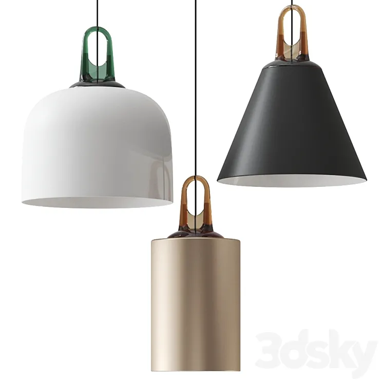 JIM Pendant lamp by LODES 3DS Max