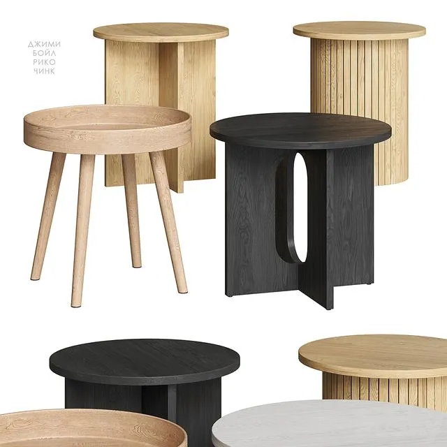 Jimi Boyle Rico Chink tables 3dsMax Model