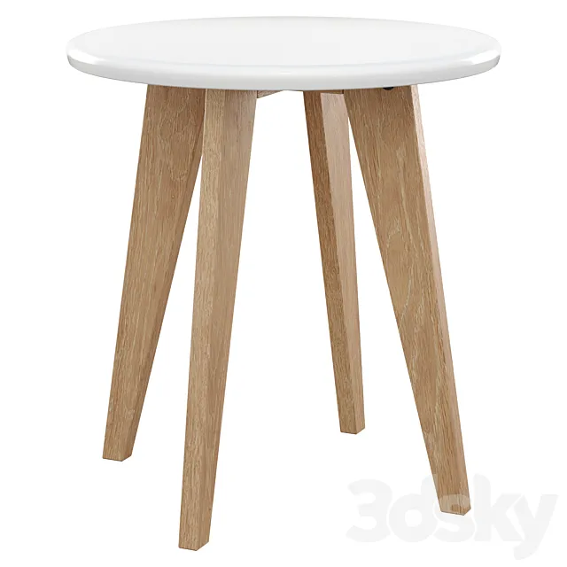 Jimi round table 3ds Max