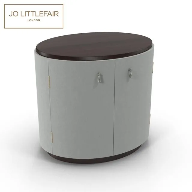 Jo littlefair London Brooksby bedside table 3dsMax Model