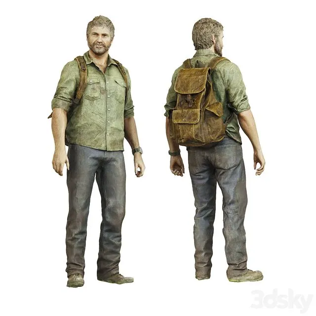Joel Miller 3dsMax Model