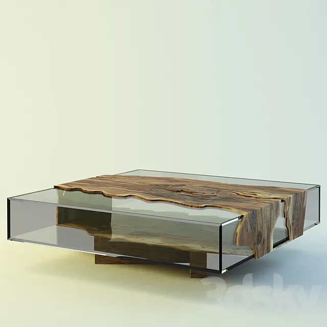 JOHN HOUSHMAND Table 3DS Max Model