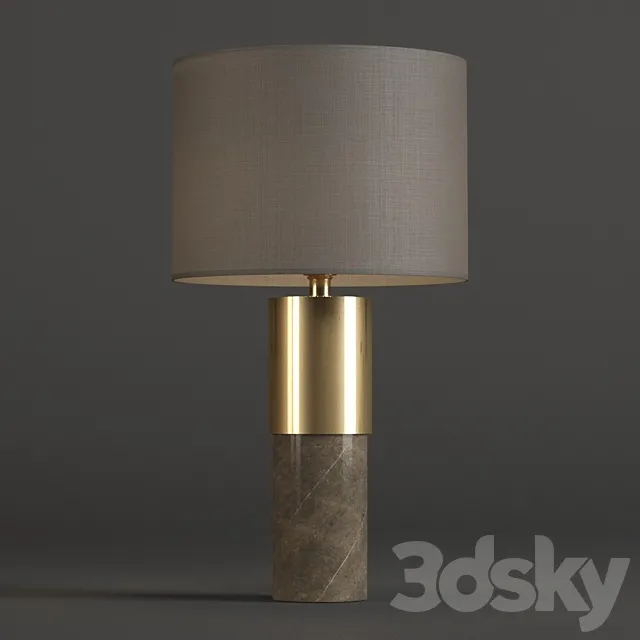 John Lewis Akani Table Lamp 3ds Max