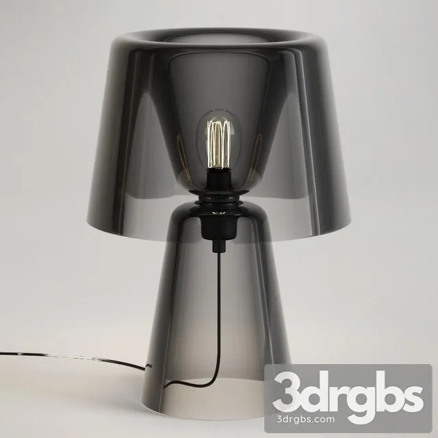 John Lewis Large Glass Table Lamp Smoke 3dsmax Download