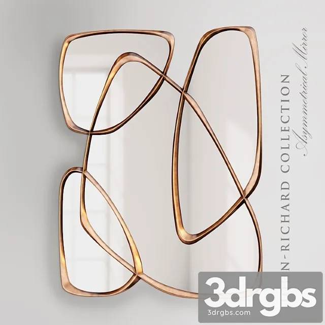 John-richard collection Asymmetrical mirror