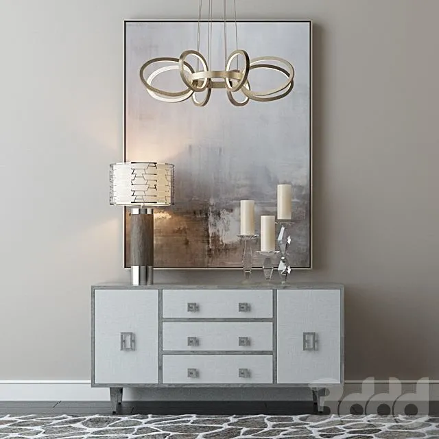 John Richard decorative set 3dsMax Model