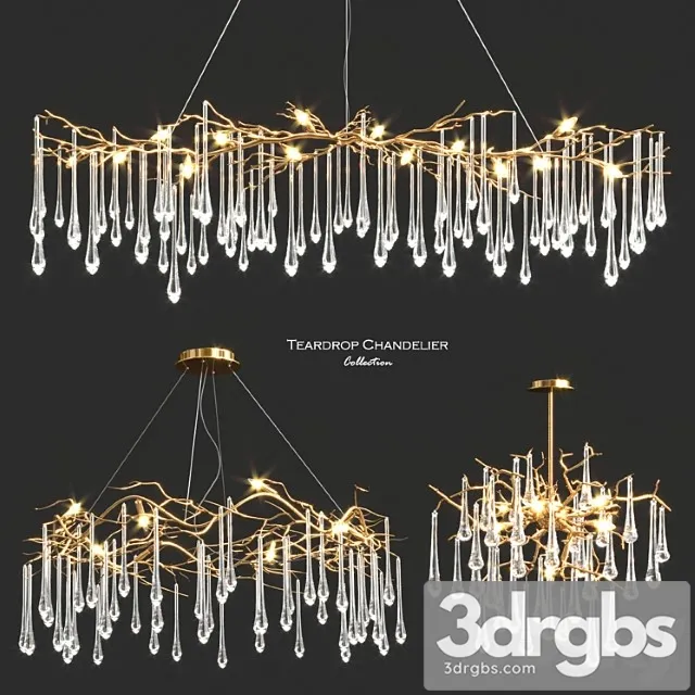 John-richard teardrop chandelier collection