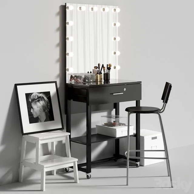 Johny Wood Dressing Table 3dsMax Model