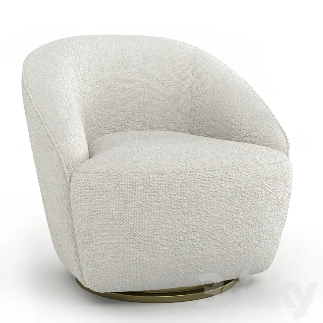 Jolie Swivel Chair by Twils 3ds Max