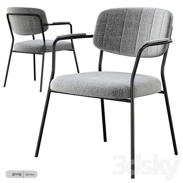 Jolien Armchair 3ds Max