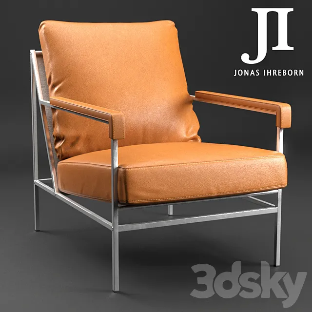 Jonas Ihreborn Seventy five armchair 3DS Max Model