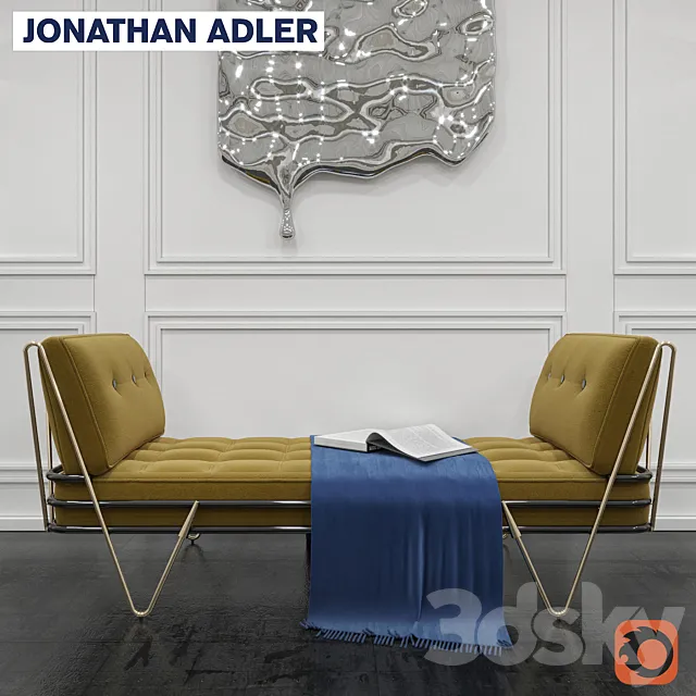 Jonathan Adler Maxime Daybed 3DSMax File
