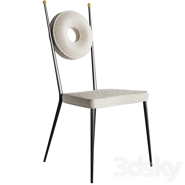Jonathan Adler Rondo dining chair 3ds Max