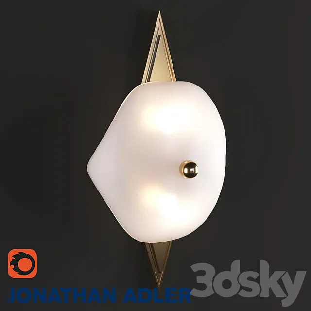 JONATHAN ADLER – Vienna sconce 3ds Max