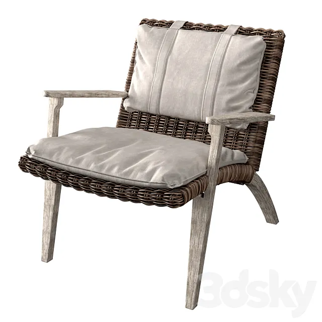 Jonathan Charles furniture Lounge Chair 3DSMax File