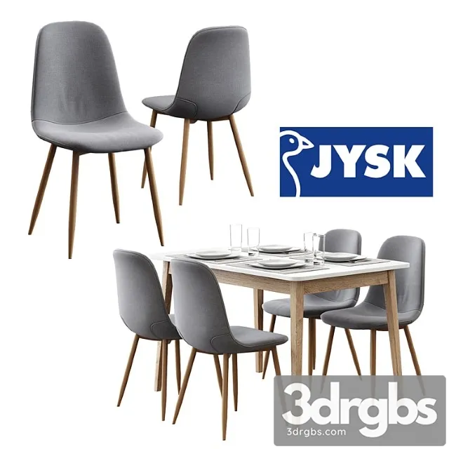 jonstrup chair + gammelgab table 3dsmax Download