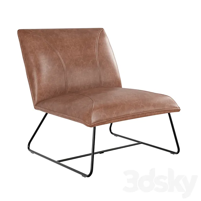 Jordan Lounge Chair 3DS Max Model