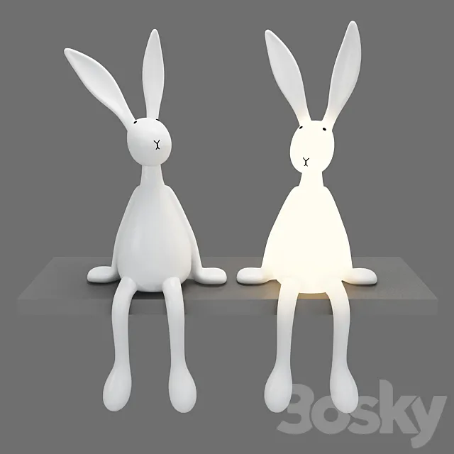 Joseph bunny lamp 3DS Max Model