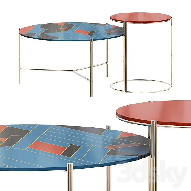 Journal tables Geometry from MyImagination.Lab 3DSMax File