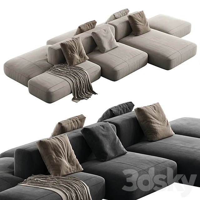 JOY Sofa set 2 3ds Max