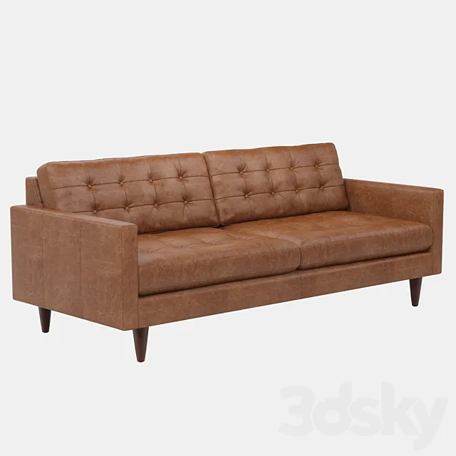 Joybird Eliot Leather Sofa 3DS Max Model