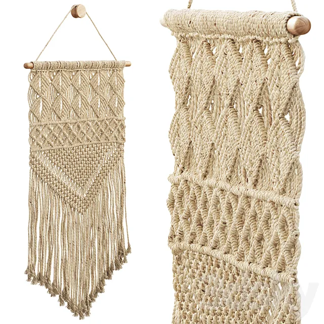 Joybird taya wall hanging 3ds Max
