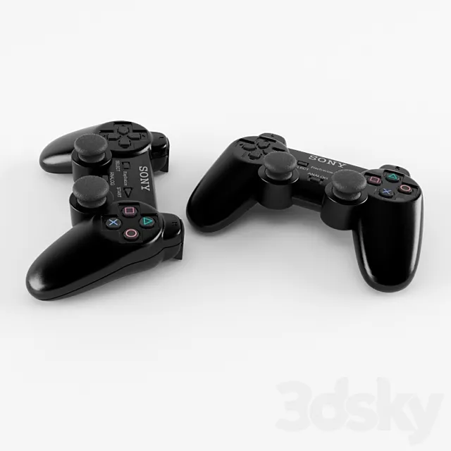 Joystick Sony 3ds Max