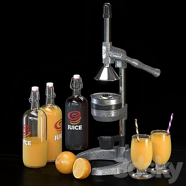 Juicer and juice 3ds Max