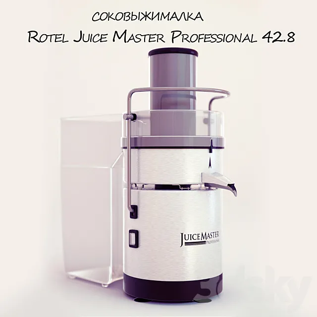 Juicer Rotel Juice Master Professional 42.8 3DS Max Model