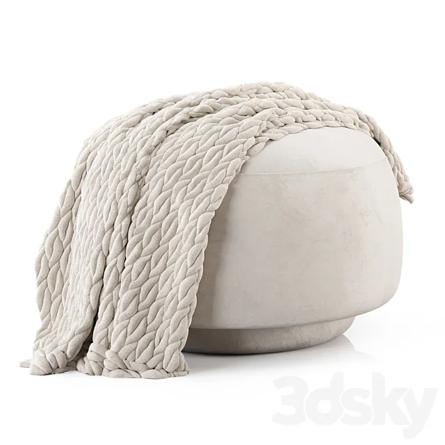 Julep Ottoman by Tacchini 3ds Max