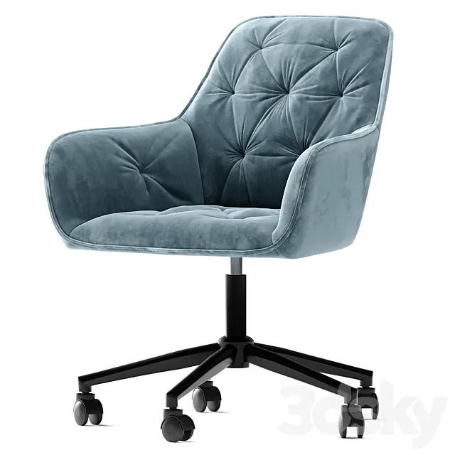 Julius office armchair 3ds Max