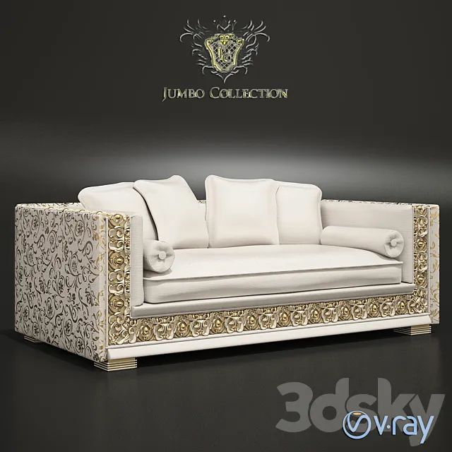 Jumbo Alchymia sofa 3DS Max Model