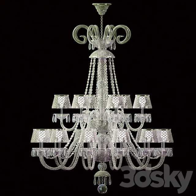 Jumbo Chandeliers Lamp Cha8-BOH \ 333 3DS Max Model