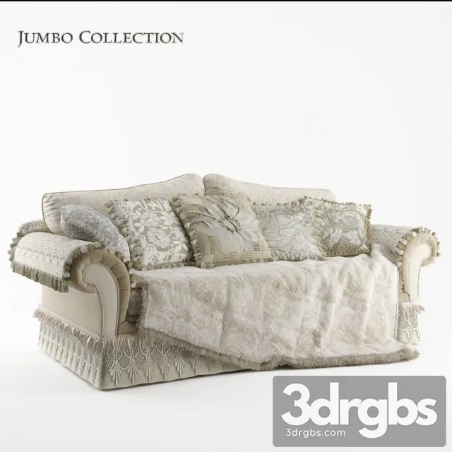 Jumbo Collection Promenade Lace Lac Sofa 3dsmax Download