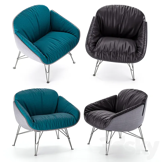 Juno armchair 3DS Max Model