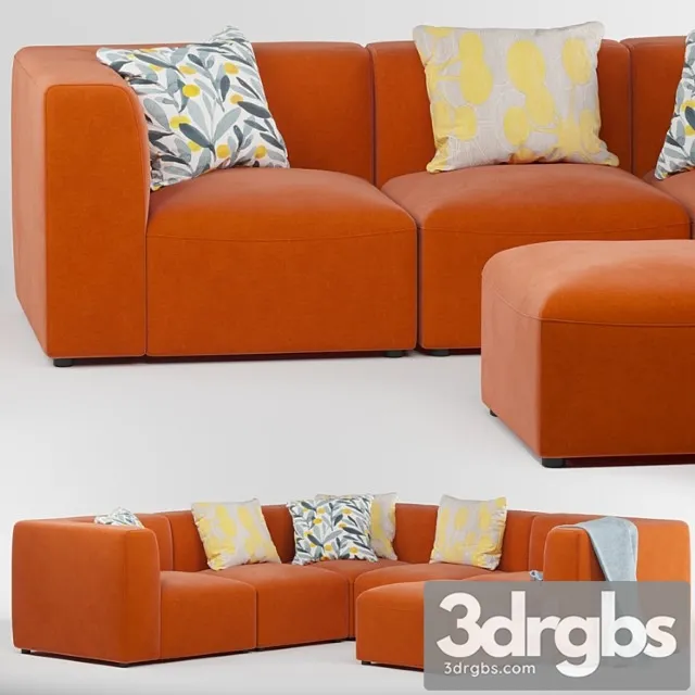 Juno modular sofa 2 3dsmax Download