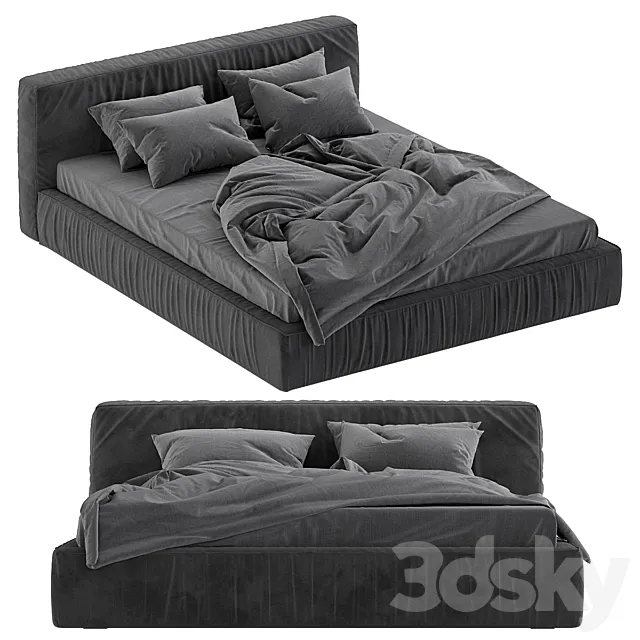 Jupiter slim bed 3DS Max Model