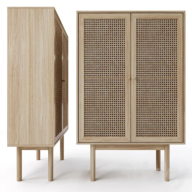 JYSK Cabinet HALMSTAD 3ds Max