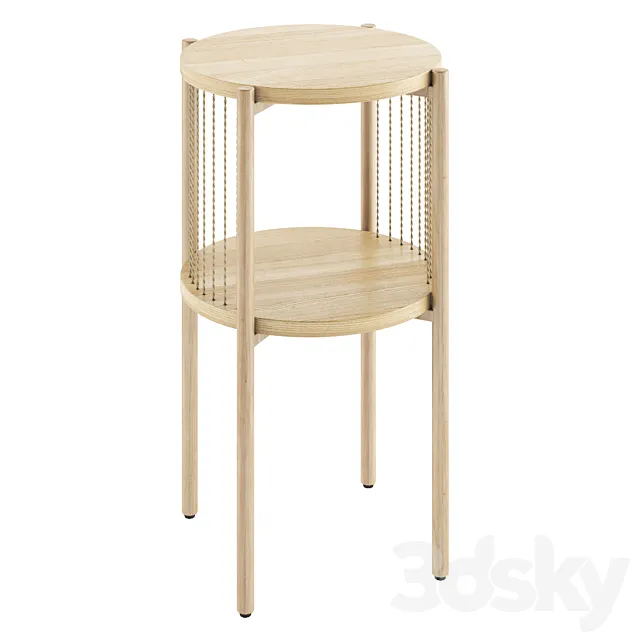 JYSK EGELEV bedside table 3DS Max Model