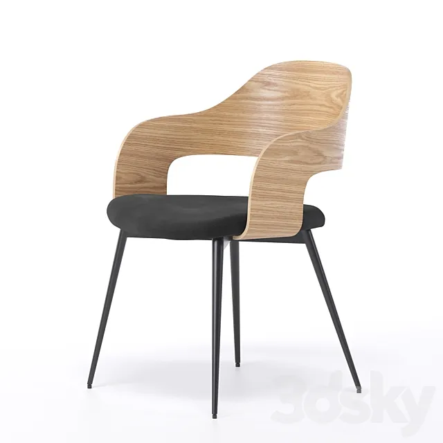 Jysk Hvidovre Chair 3DS Max Model