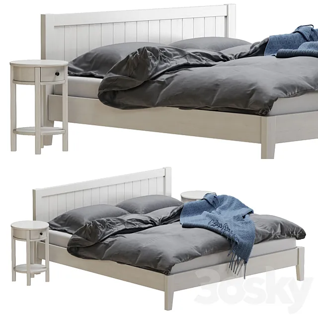 Jysk NORDBY bed 3DS Max Model