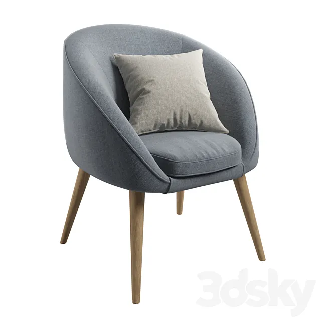JYSK OREVED Armchair 3ds Max
