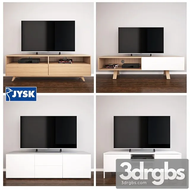 Jysk tv tables set two 2 3dsmax Download