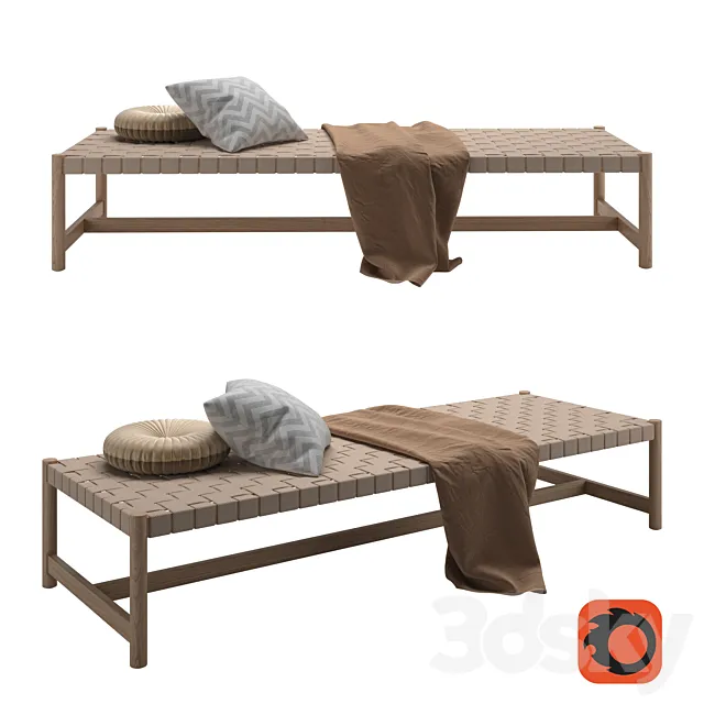 Jysk vadehavet daybed 3DS Max Model